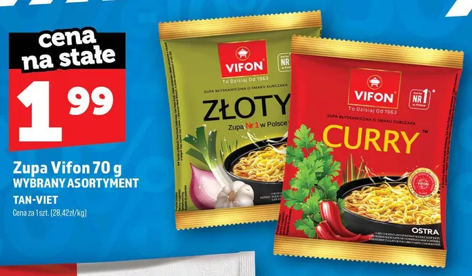 Zupa Vifon Złoty promocja w TOPAZ