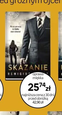 Książka Skazanie Joanna Chyłka Remigiusz Mróz oprawa miękka promocja w Empik