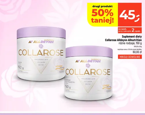 Suplement diety Collarose Orange Alldeynn Allnutrition promocja w Dealz