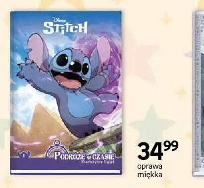 Komiks Stitch Podróże w czasie oprawa miękka promocja w Dzień Dziecka