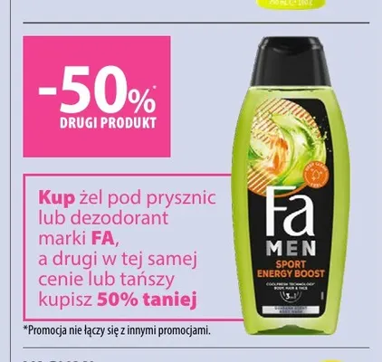Żel pod prysznic Fa promocja w Hebe