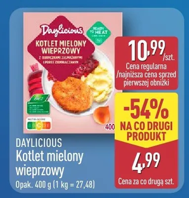Kotlet mielony wieprzowy  promocja w Aldi