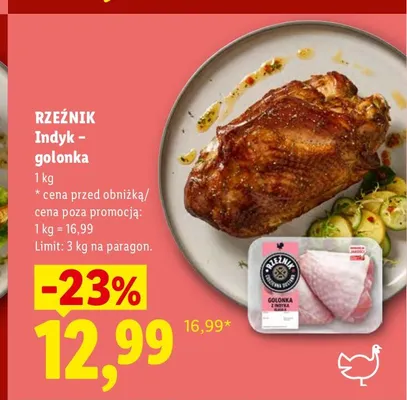 Indyk - golonka Rzeźnik promocja w Lidl