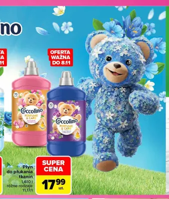 Płyn do płukania tkanin Coccolino promocja w Carrefour