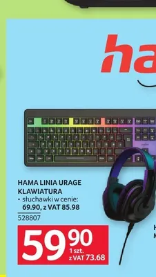 Klawiatura Hama uRage promocja w Selgros