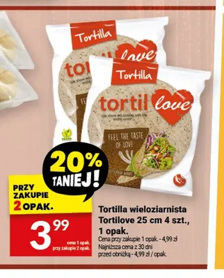 Tortilla Tortilove promocja w Twój Market