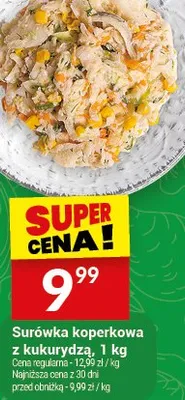 Surówka koperkowa z kukurydzy Białecki Kuchnia promocja w Twój Market
