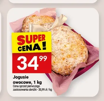 Ciasto Jogusie owocowe promocja w Twój Market
