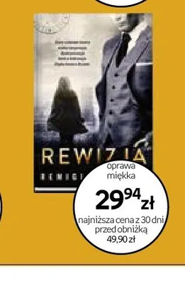 Książka Rewizja Joanna Chyłka Remigiusz Mróz oprawa miękka promocja w Empik
