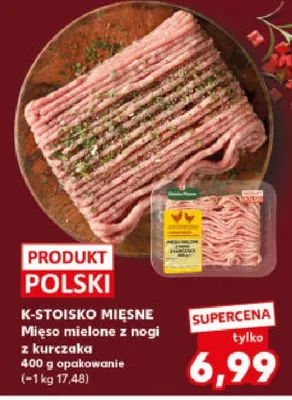 Mięso mielone z nogi z kurczaka promocja w Kaufland