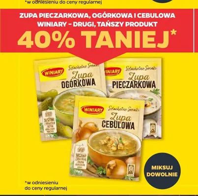 Zupa ogórkowa Winiary promocja w Netto