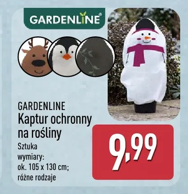 Kaptur ochronny na rośliny 105x130 cm Gardenline promocja w Aldi