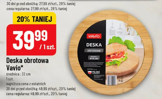 Deska obrotowa promocja w POLOmarket