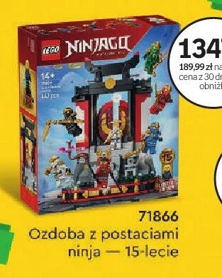 Klocki LEGO Ninjago 71866 Ozdoba z postaciami ninja - 15-lecie promocja w Empik