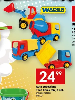 Auta budowlane Tech Truck mix promocja w Twój Market