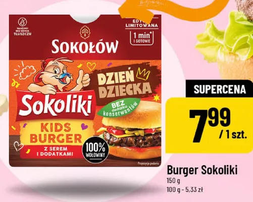 Burger Sokoliki promocja w POLOmarket