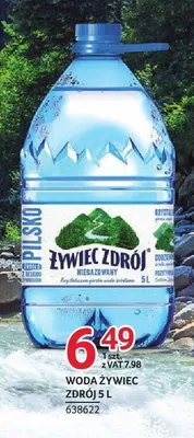 Woda niegazowana Żywiec Zdrój promocja w Selgros