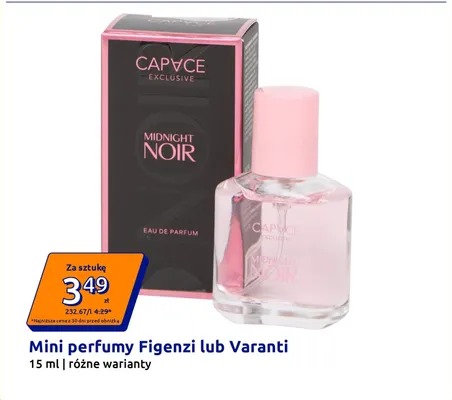 Mini perfumy Varanti promocja w Action