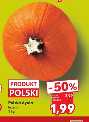 Dynia muskat promocja w Kaufland