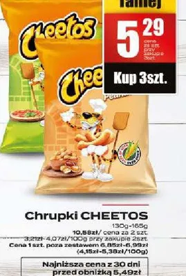 Chrupki Cheetos promocja w Supeco