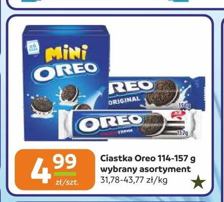 Ciastka Oreo Original promocja w Społem Częstochowa