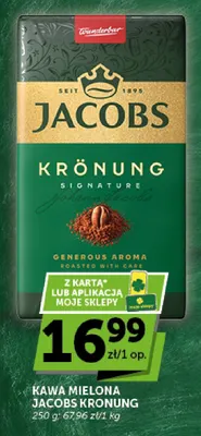 Kawa mielona Jacobs Kronung promocja w Euro Sklep