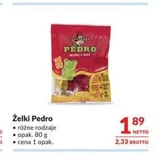 Żelki Pedro promocja w Makro