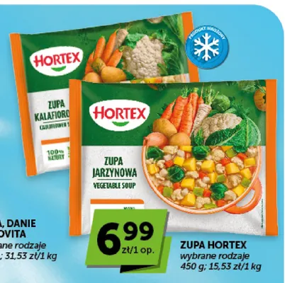 Zupa mrożona Hortex kalafiorowa promocja w Euro Sklep