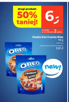 Ciastka Oreo Crunchy Bites promocja w Dealz