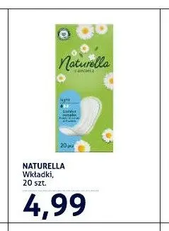 Wkładki higieniczne Naturella Normal promocja w Blue Stop