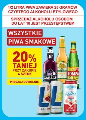 Piwa smakowe promocja w Aldi