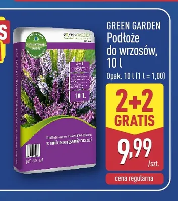 Podłoże do wrzosów Green Garden promocja w Aldi