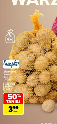 Ziemniaki Simpl promocja w Carrefour