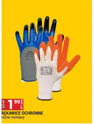 RĘKAWICE OCHRONNE różne rozmiary promocja w Merkury Market
