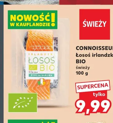Łosoś irlandzki świeży Connoisseur promocja w Kaufland
