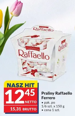 Praliny Praliny Raffaello Ferrero promocja w Makro