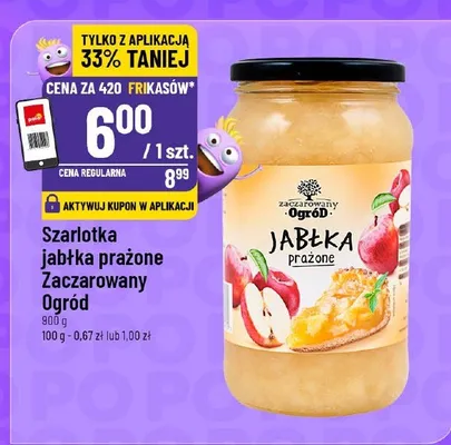 Szarlotka jabłka prażone Zaczarowany Ogród promocja w POLOmarket