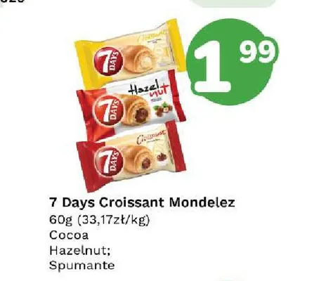 Rogal 7 Days Croissant Spumante promocja w Limonka