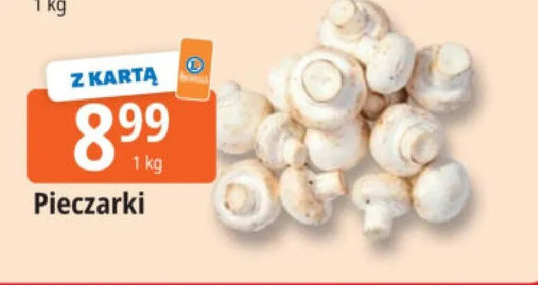 Pieczarki promocja w Leclerc