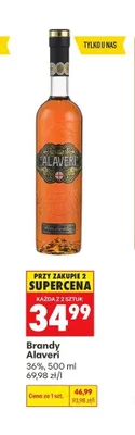Brandy Alaveri promocja w Biedronka