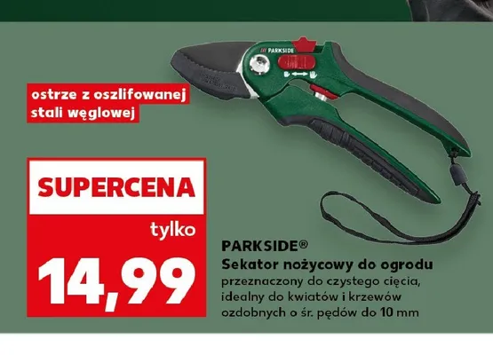 Sekator nożycowy do ogrodu PARKSIDE promocja w Kaufland