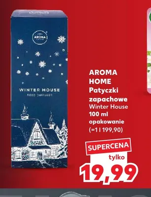 Patyczki zapachowe Winter House Aroma Home promocja w Kaufland
