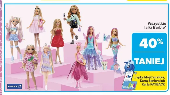 Lalki Barbie promocja w Carrefour