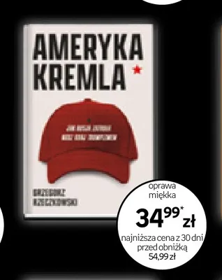 Książka Ameryka Kremla Grzegorz Rzeczkowski promocja w Empik