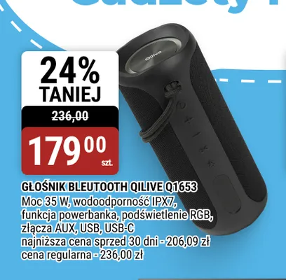 Głośnik Bluetooth Qilive Q1653 promocja w bi1