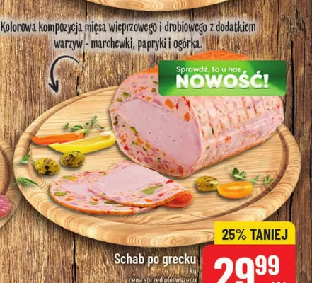 Schab po grecku promocja w POLOmarket