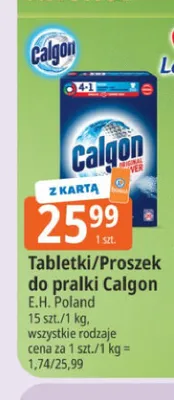 Proszek do pralki Calgon Original promocja w Leclerc