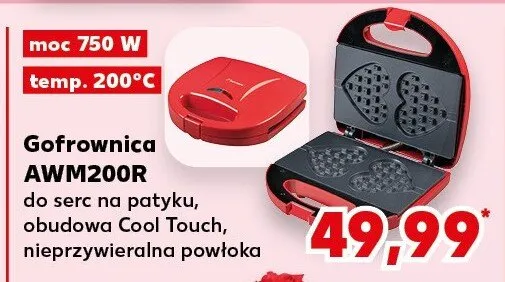 Gofrownica AWM200NC promocja w Kaufland