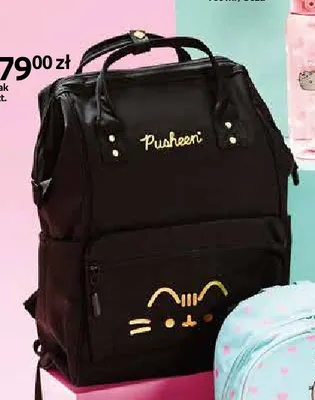 Plecak Pusheen czarny promocja w Empik