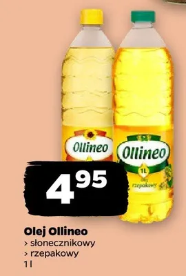 Olej słonecznikowy Ollineo promocja w Netto